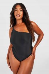 Boohoo Fekete Egyrészes Fürdőruha Aszimmetria NG2 vqt 46