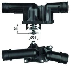 MAHLE Termostat chladenia MAHLE TI 24 95 (TI 24 95)