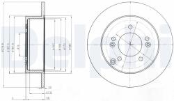 DELPHI Tarcza Ham. Tyl (bg4260)