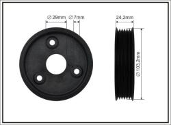CAFFARO Remenica, servočerpadlo CAFFARO 500322 (500322)