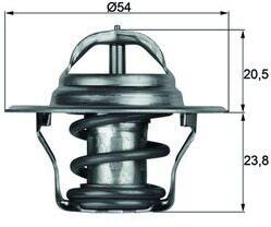 MAHLE Termostat chladenia MAHLE TX 14 87D (TX 14 87D)