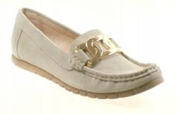 Simen 5201A Cappuccino Mokaszin Velúr 36-OS Méret (5201A)
