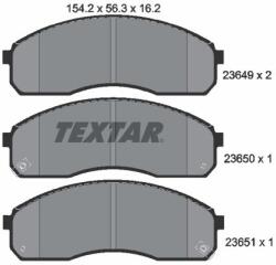 TEXTAR Sada brzdových platničiek kotúčovej brzdy TEXTAR 2364901 (2364901)