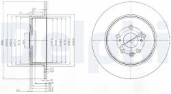 DELPHI Tarcza Ham. Toyota Avensis 97- (bg3777)