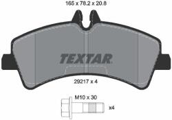 TEXTAR Sada brzdových platničiek kotúčovej brzdy TEXTAR 2921702 (2921702)