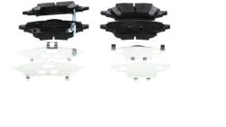 Bosch Sada brzdových platničiek kotúčovej brzdy BOSCH 0 986 424 911 (0 986 424 911)