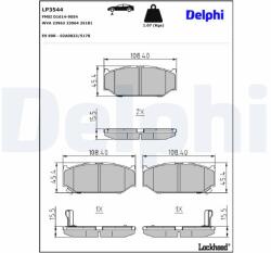 DELPHI Klocki Ham. Przod (lp3544)
