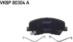 SKF Sada brzdových platničiek kotúčovej brzdy SKF VKBP 80304 A (VKBP 80304 A)