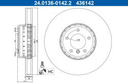ATE Brzdový kotúč ATE 24.0136-0142.2 (24.0136-0142.2)