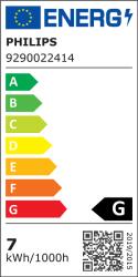 Philips Смарт LED димируема крушка Philips Hue Thin Filament G93, 7.2W, 580 lm, E27, топла бяла 2100K (929003051901)