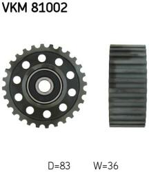 SKF Obehová/vodiaca kladka ozubeného remeňa SKF VKM 81002 (VKM 81002)