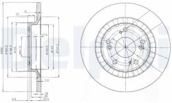 DELPHI Brzdový kotúč DELPHI BG3795 (BG3795)
