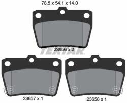 TEXTAR Sada brzdových platničiek kotúčovej brzdy TEXTAR 2365601 (2365601)