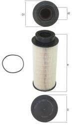 MAHLE Palivový filter MAHLE KX 182/1D (KX 182/1D)