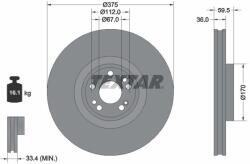 TEXTAR Brzdový kotúč TEXTAR 92346705 (92346705)