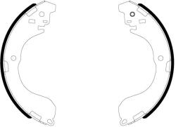 TEXTAR Sada brzdových čeľustí TEXTAR 91085800 (91085800)