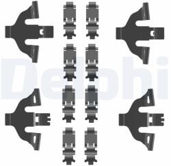 DELPHI Súprava príslušenstva, obloženie kotúčovej brzdy DELPHI LX0781 (LX0781)