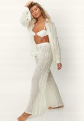 Nasty Gal egyenes szárú magas derekú nadrág casual B18 qkc L