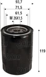VALEO Olejový filter VALEO 586090 (586090)