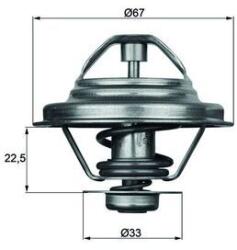 MAHLE Termostat chladenia MAHLE TX 24 80D (TX 24 80D)