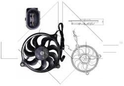 NRF Ventilátor chladenia motora NRF 47699 (47699)