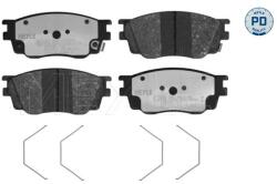 MEYLE Sada brzdových platničiek kotúčovej brzdy MEYLE 025 242 4616/PD (025 242 4616/PD)