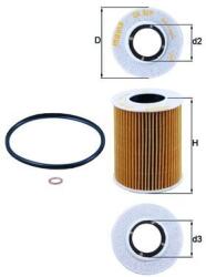 KNECHT Olejový filter KNECHT OX 369D (OX 369D)