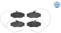 MEYLE Sada brzdových platničiek kotúčovej brzdy MEYLE 025 216 7419/W (025 216 7419/W)