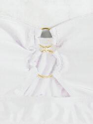 Shein Fehér Bikini Felső Díszítés NJ4 zry M