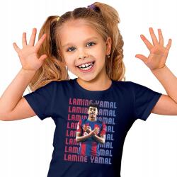  Póló Yamal Lamine Barcelona Gyerek Pamut 158-164