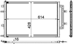 MAHLE Chladič motora MAHLE CR 868 000P (CR 868 000P)