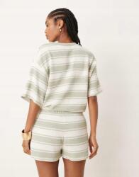  Asos Design csíkos kötött póló N08 try S/m