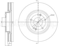 METELLI Brzdový kotúč METELLI 23-1162C (23-1162C)
