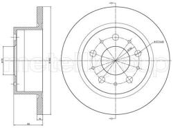 METELLI Brzdový kotúč METELLI 23-0911C (23-0911C)