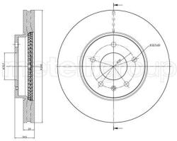 METELLI Brzdový kotúč METELLI 23-0894C (23-0894C)