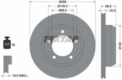 TEXTAR Brzdový kotúč TEXTAR 92165303 (92165303)