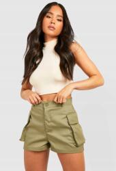 Boohoo Zöld Rövidnadrág Zsebek B18 elg M