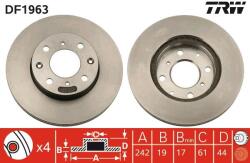 TRW Brzdový kotúč TRW DF1963 (DF1963)