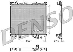 DENSO Chladič motora DENSO DRM47020 (DRM47020)
