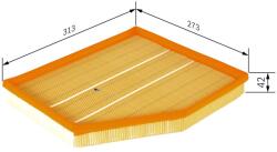 Bosch Vzduchový filter BOSCH 1 457 433 101 (1 457 433 101)