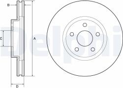 DELPHI Tarcza Ham. Tyl (bg4803c)
