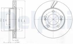 DELPHI Tarcza Ham. Ssangyong Rexton (bg4206)