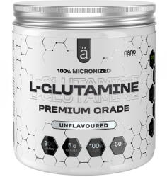 näno supps L-Glutamine Premium Grade - 100% L-Glutamina Micronizata, Calitate Premium, 300 grame