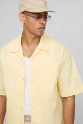 Boohoo sárga nyomott mintás ing B13 zkb S