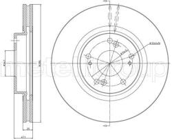 METELLI Brzdový kotúč METELLI 23-1324C (23-1324C)