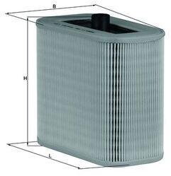 KNECHT Vzduchový filter KNECHT LX 1590 (LX 1590)