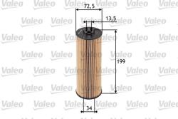 VALEO Olejový filter VALEO 586520 (586520)