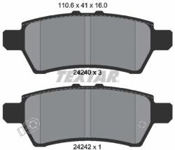 TEXTAR Sada brzdových platničiek kotúčovej brzdy TEXTAR 2424001 (2424001)