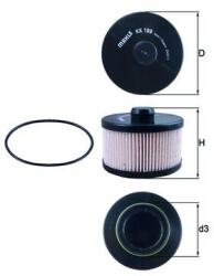 MAHLE Filtr Paliwa Chrysler (kx 199d)