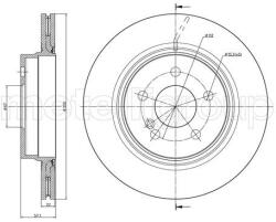 METELLI Brzdový kotúč METELLI 23-1027C (23-1027C)